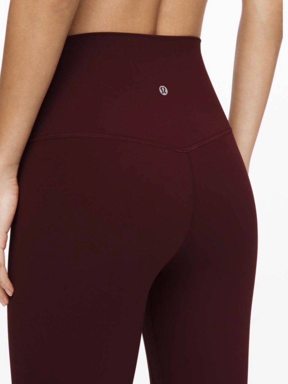 Lululemon Align Crop 21" Garnet (Size 6) - Picture 6 of 6